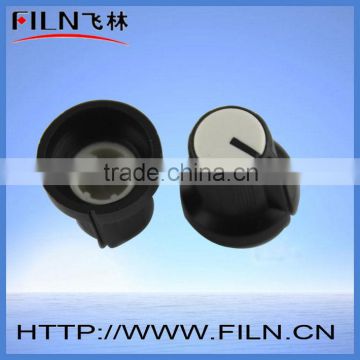 FL12-35 rubber black control knob electronic