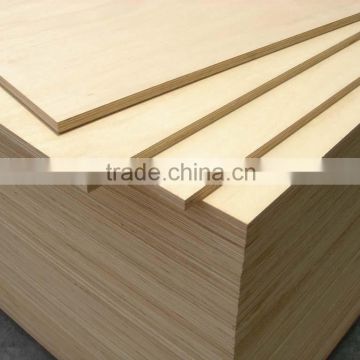 1220*2440mm poplar plywood 1.8mm-30mm for decoration and furniture