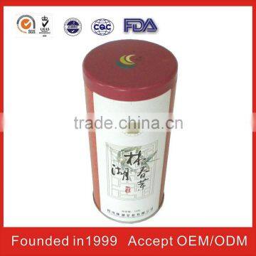 Round Tin Can Tea Drink Tin Can Factory