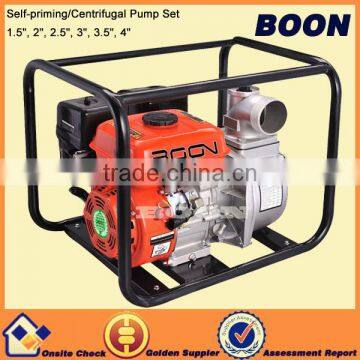 Easy start 1.5"-4" inch high quality electric gasoline water pump