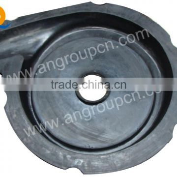 rubebr slurry pump cover plate, OEM is available