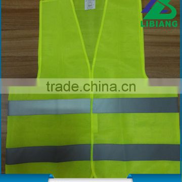 100% Polyester High Reflective Tape safety vest