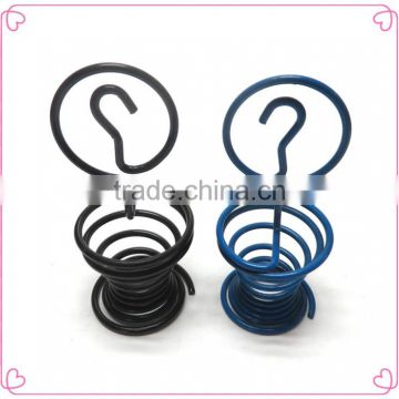 Promotional gift flowerpot shaped metal bookmark memo clips