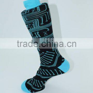 wholesale combed cotton dress socks men as happy socks quality