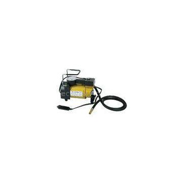 Yellow And Silver Metal Air Compressor Fast Inflation For All Kinds Of Cars