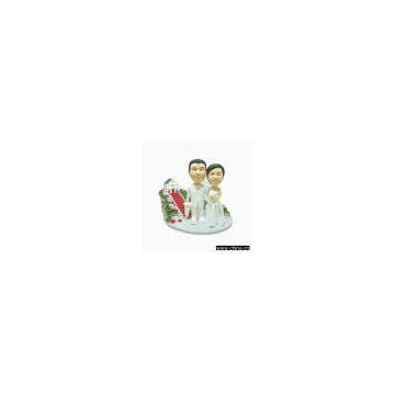 wedding gift- Bride and groom dolls- S037