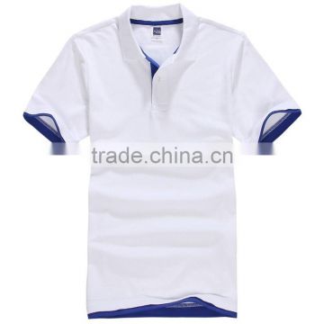 design customized dry fit men's cheap white polo shirt