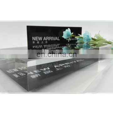 High Elegant Business Card Acrylic Paperweight Acrylic Block