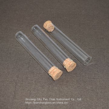High Temperature Capillary Quartz Open End Glass Cylinders Test Tubes