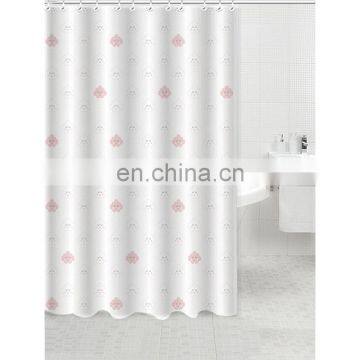 Hot sale 100 % Polyester Printing Shower Curtains