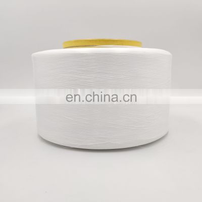 Wholesale recycle polyester yarn with grs certificate  FDY polyester yarn for woven label