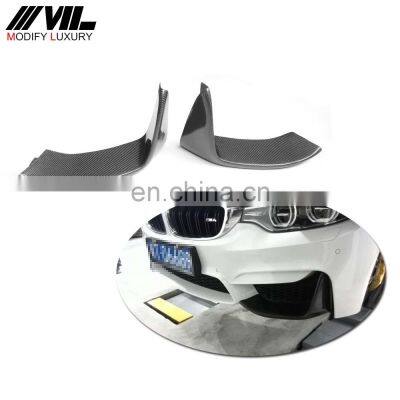 Carbon Fiber M4 Front Splitter for BMW F80 M3 F82 M4 2015Up