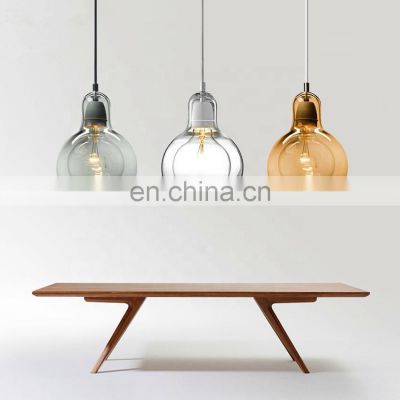 Decorative Modern Glass Pendant Lamp E27 Loft Industrial Hanging Light