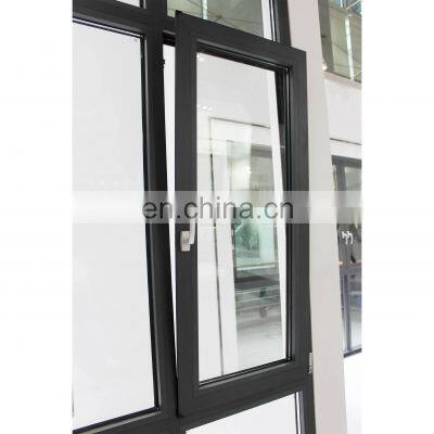 aluminum hopo fitting window swing tilt and turn window