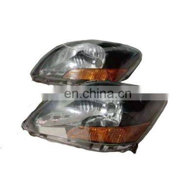 Factory Outlet Headlight Head Lamp Light Black & White Headlamp for Toyota Vios Yaris Vitz 2008-2013 USA
