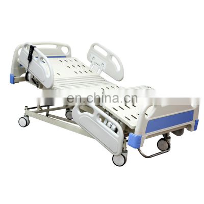 KD-434I Cheap Price 5 Function Electric Care Bed Hospital ICU Medical Bed for Patient