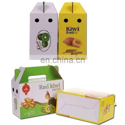 Factory Direct Sale Cherry Fruit Gift Corrugated Paper Box Packaging With Custom Printing High Quality Food Milk Packaging Boxes