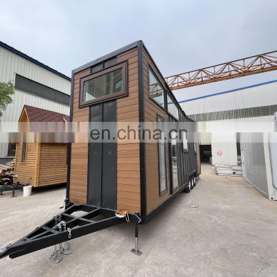 customization service Modular Homes Field Site Office Trailer Tiny House On Wheels For Sale
