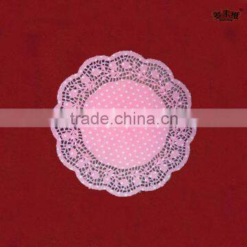 Round White Paper Doily,2012 Hot-Selling Lace Paper Doily
