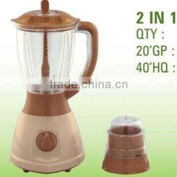 GE-901S BLENDER 2 IN 1,POWERFUL JUICER KITCHEN BLENDER