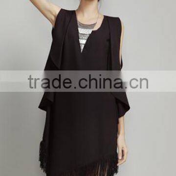 chiffon custom tassel women skirt