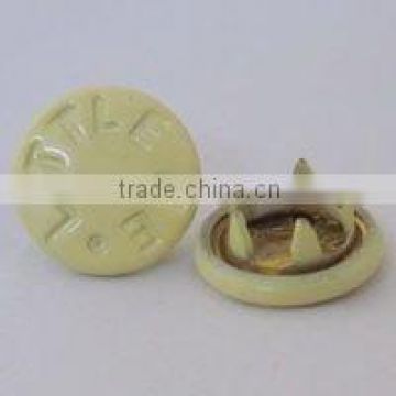 eco_friendly Garment prong snap button for clothes