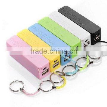 Alibaba china supplier smart power bank keychain perfume power bank battery charger L301 2600mah power bank