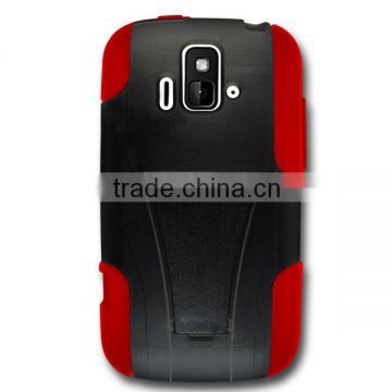 T-Stand Dual Layer Armor Case With Kick Stand For ZTE Radiant z740