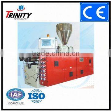 trinity good quality single/twin screw extruder /pvc co-extruder