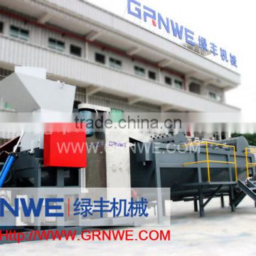 High Efficiency Hdpe/pp Recycling Line Crushing And Washing Plant Machine GRNWE Manufacturer