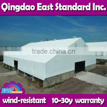 East Standard custom made low cost prefab warehouse with remarkable wind load