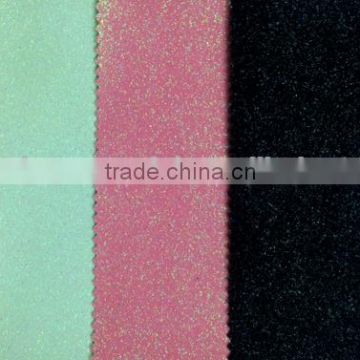 Wholesale Glitter Fabric Fashion Shiny PU Leather Material