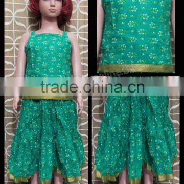 Designer Baby Girls Summer Skirt Top Set Online