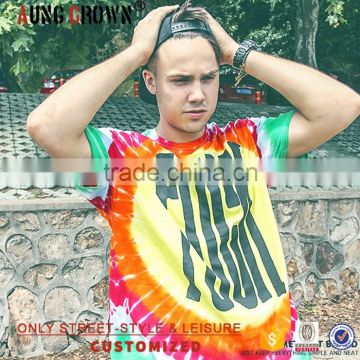 2016 Hot Sale Men Cool T Shirt With Custom Design All Sizes Multicolored
