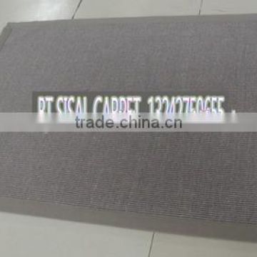 Environmental sisal rug for home use/wall to wall sisal carpet