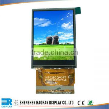small lcd display ,2.8 inch tft lcd screen QVGA TFT LCD module with ILI9341V