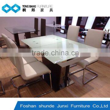 TB Arabric high quality large expandable dining table mordern style