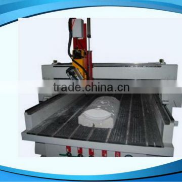 cnc router with 4 axis 180 degree rotatable spindle head