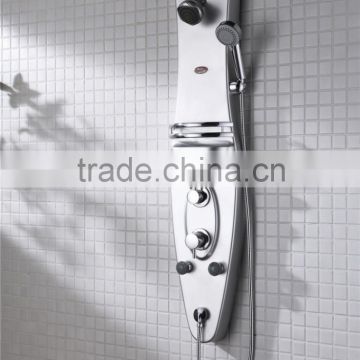 Wall mounted acrylic shower column shower panel