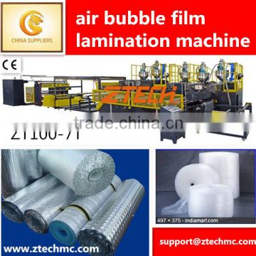 LLDPE 7 Layers air bubble aluminized film machine