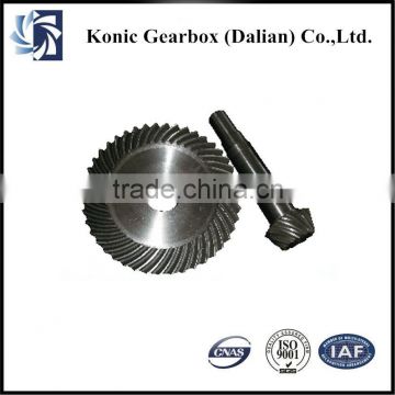 Heavy duty mounted Industrial heavy torque wind turbine bevel gear made in China