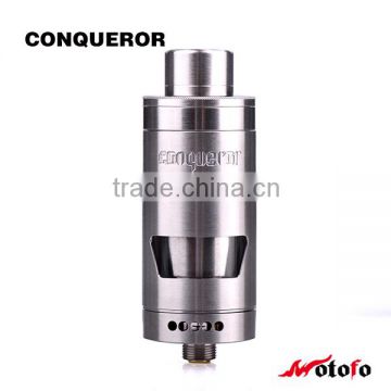 Hot selling WOTOFO Conqueror RTA atomizer dual adjustable airflow WOTOFO Conqueror