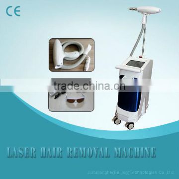 Aluminum case package long pulsed diode laser hair reduction device