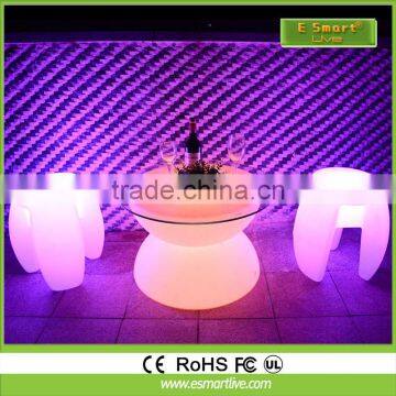 2016 color changing funky led bar stool