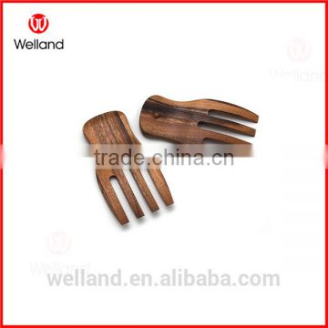 wooden salad hands