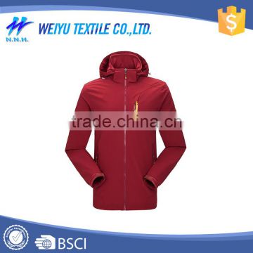 Wholesale casual simple design men sport jackets with hood