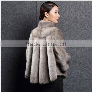 Real Lady Fashion Warm Fur Coat with good price