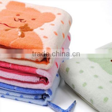 surper soft 100% cotton baby towel for kids