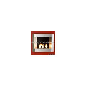 Bristol Antique Gold Wall Mount Fireplace 5806