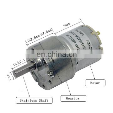 37mm 20-35rpm 24v dc electric motors for dispenser